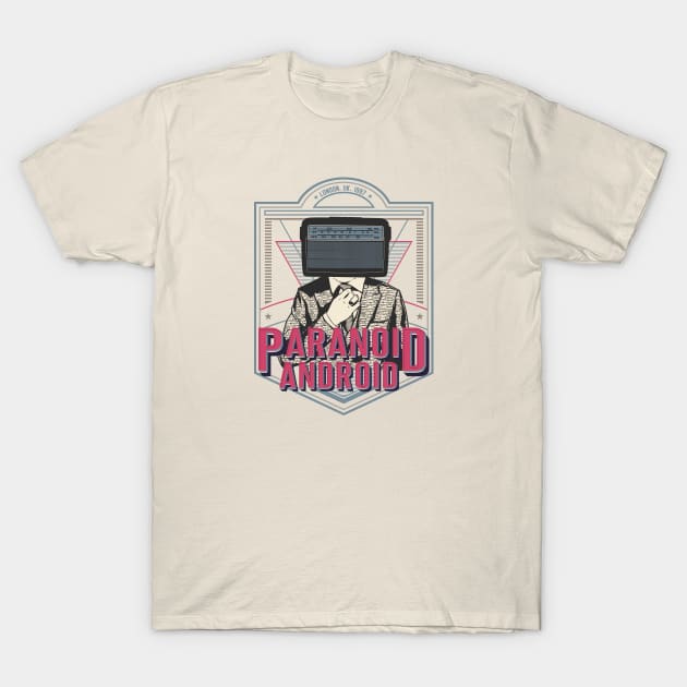 Paranoid Android T-Shirt by RepubliRock